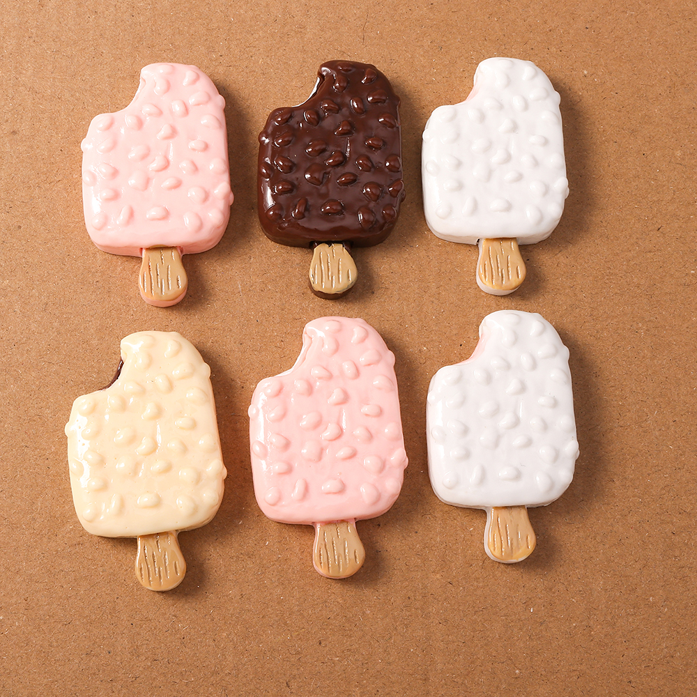 4pcs Simulation Food Ice Cream - Craft Embellishment recensione e prezzo