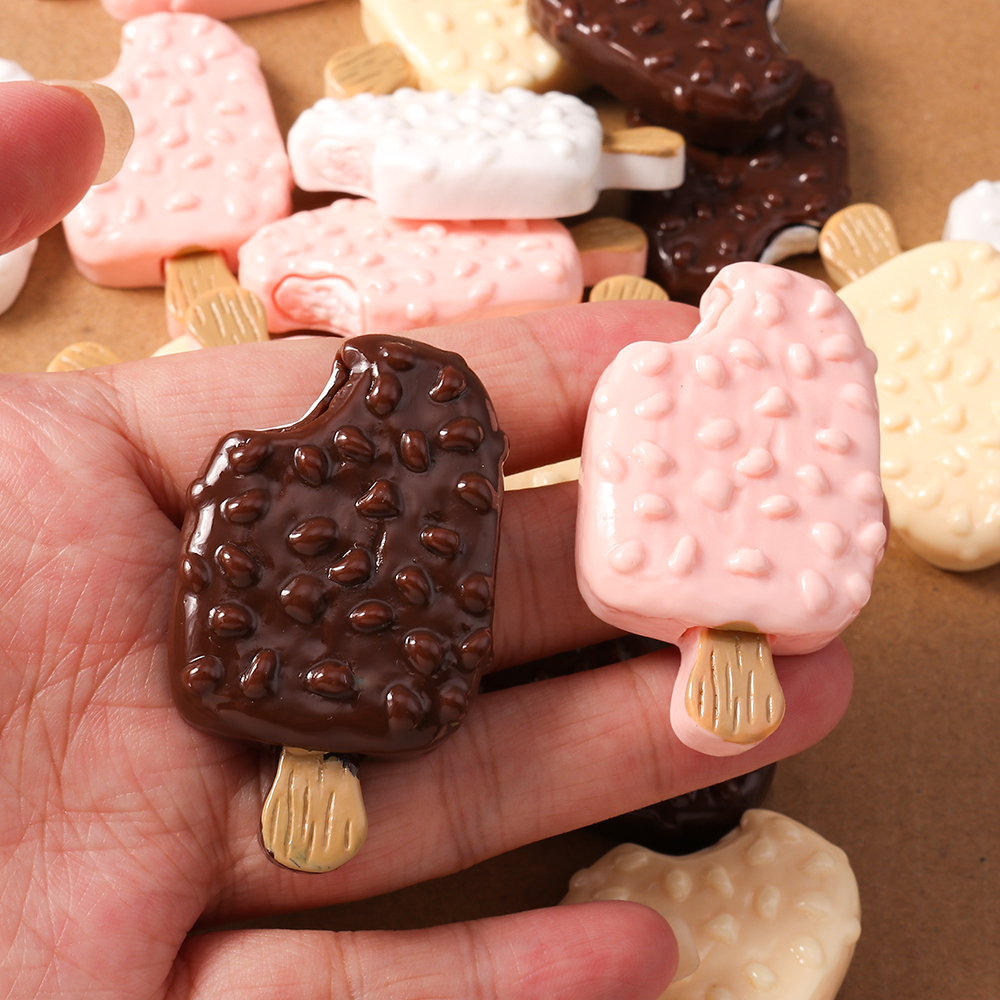 4pcs Simulation Food Ice Cream - Craft Embellishment recensione e prezzo