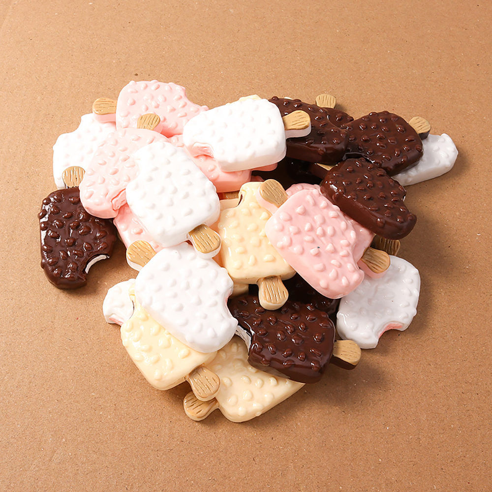 4pcs Simulation Food Ice Cream - Craft Embellishment recensione e prezzo