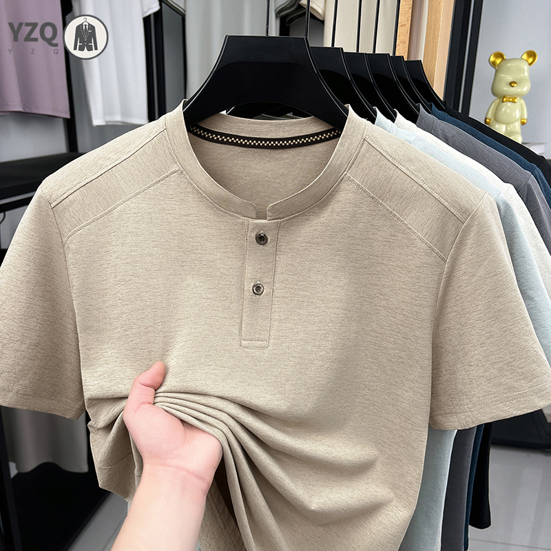 2026 Fashion Men's Henley Neck - Embellish Knit recensione e prezzo