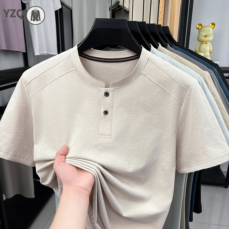 2026 Fashion Men's Henley Neck - Embellish Knit recensione e prezzo