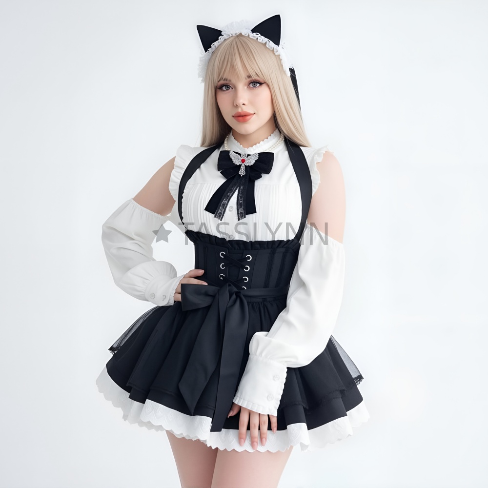 Cat Ear Nun Maid Dress Women's - Embellish Knit recensione e prezzo