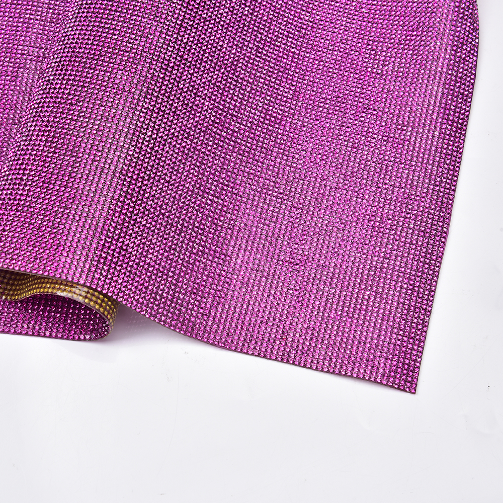 Fuchsia Rhinestone Sticker Tri - Hotfix Rhinestone Sheet recensione e prezzo