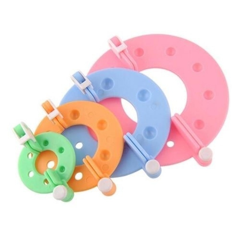 8PCS 4 Sizes Fluff Ball Weaver - Pom Pom Maker Tool recensione e prezzo