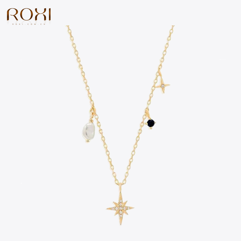 ROXI Elegant Temperament Star  - Pearl Trim Chain recensione e prezzo