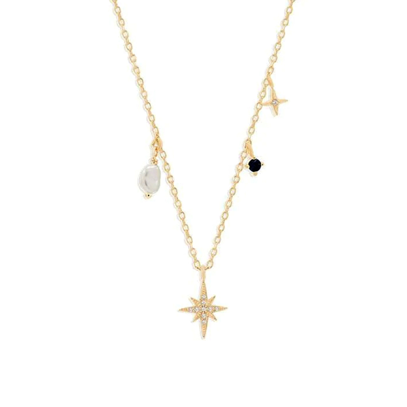 ROXI Elegant Temperament Star  - Pearl Trim Chain recensione e prezzo