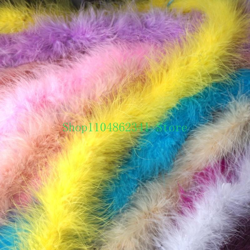 2 Yards Fluffy Marabou Feather - Feather Trim Marabou recensione e prezzo