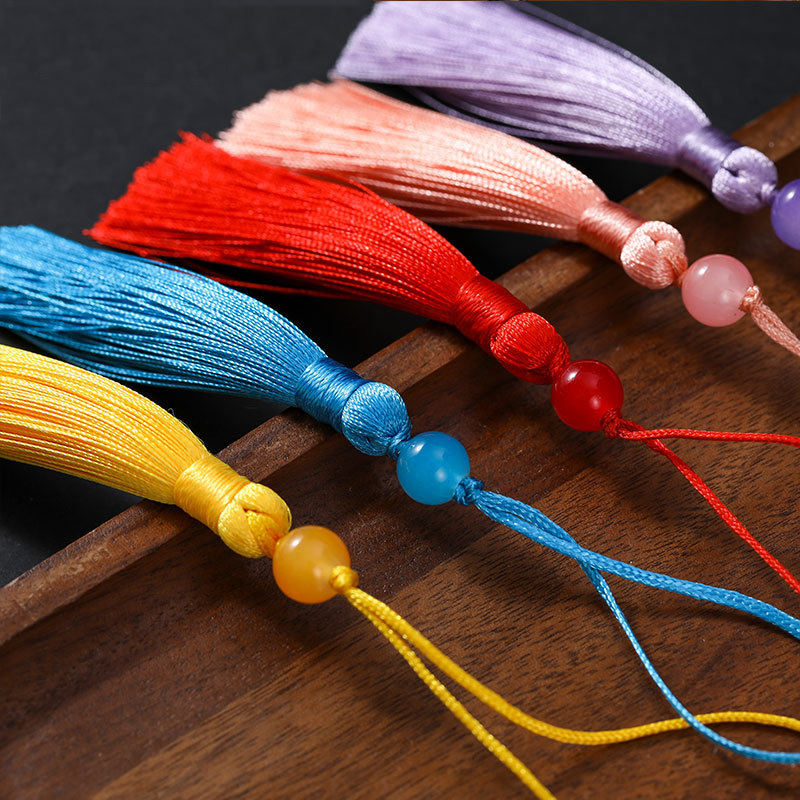 10/5Pcs Polyester Silk Tassel  - Beaded Trim Fringe recensione e prezzo