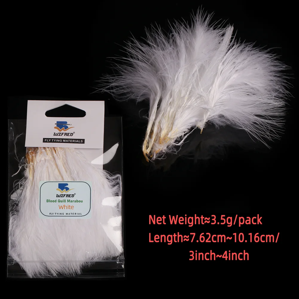 Wifreo 2packs Blood Quill Mara - Feather Trim Marabou recensione e prezzo