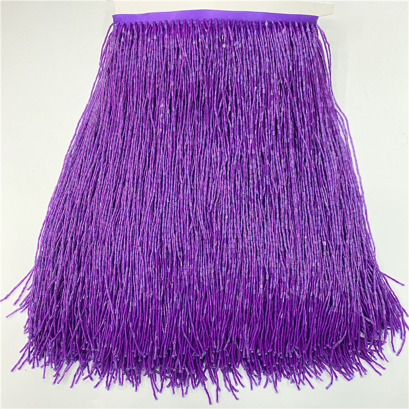 2metros/lot 30cm Wide High Qua - Beaded Trim Fringe recensione e prezzo