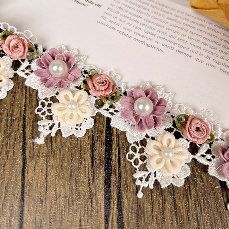44/50cm 3D Flower Lace Trim Ap - Lace Ribbon Trim recensione e prezzo