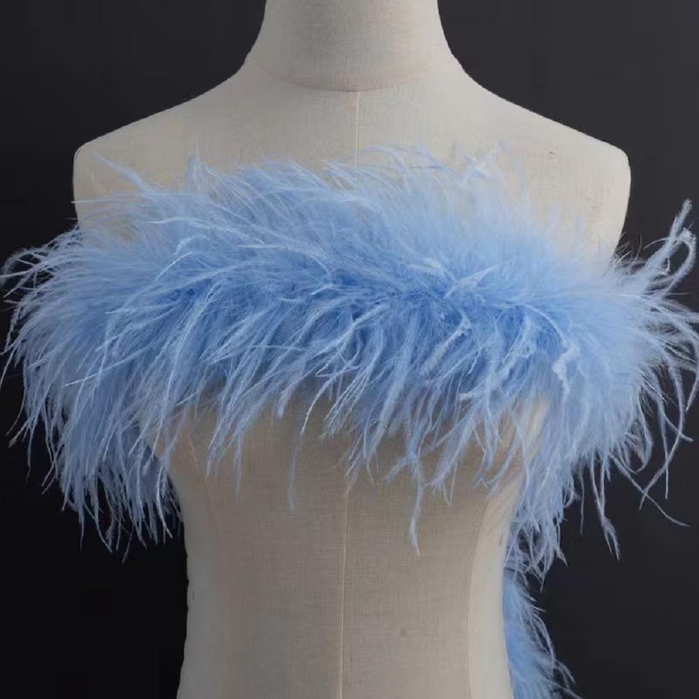 1Ply Ostrich feather boa 13-15 - Feather Trim Marabou recensione e prezzo