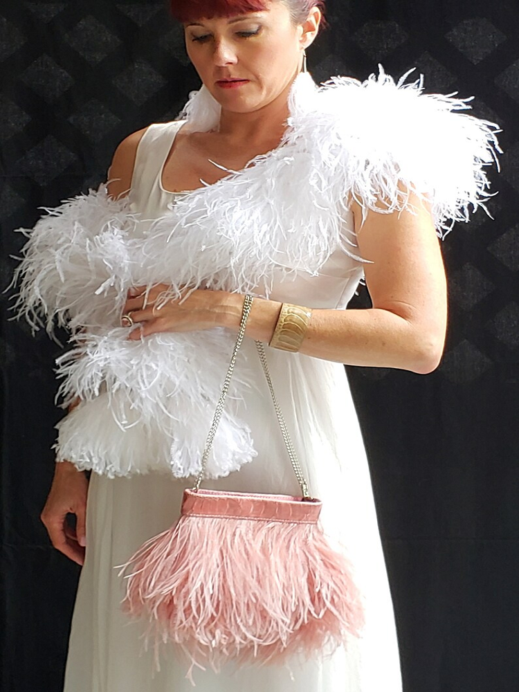 1Ply Ostrich feather boa 13-15 - Feather Trim Marabou recensione e prezzo