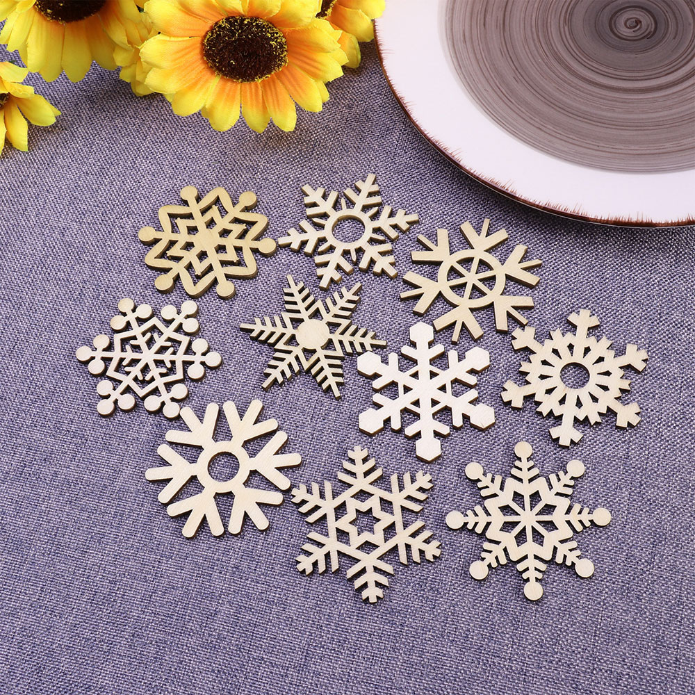10pcs Christmas Tree Decoratio - Christmas Craft Embellishment recensione e prezzo