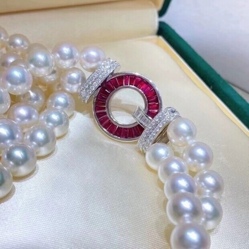 20-Inch Double Chain AAAA 7-8m - Pearl Trim Chain recensione e prezzo