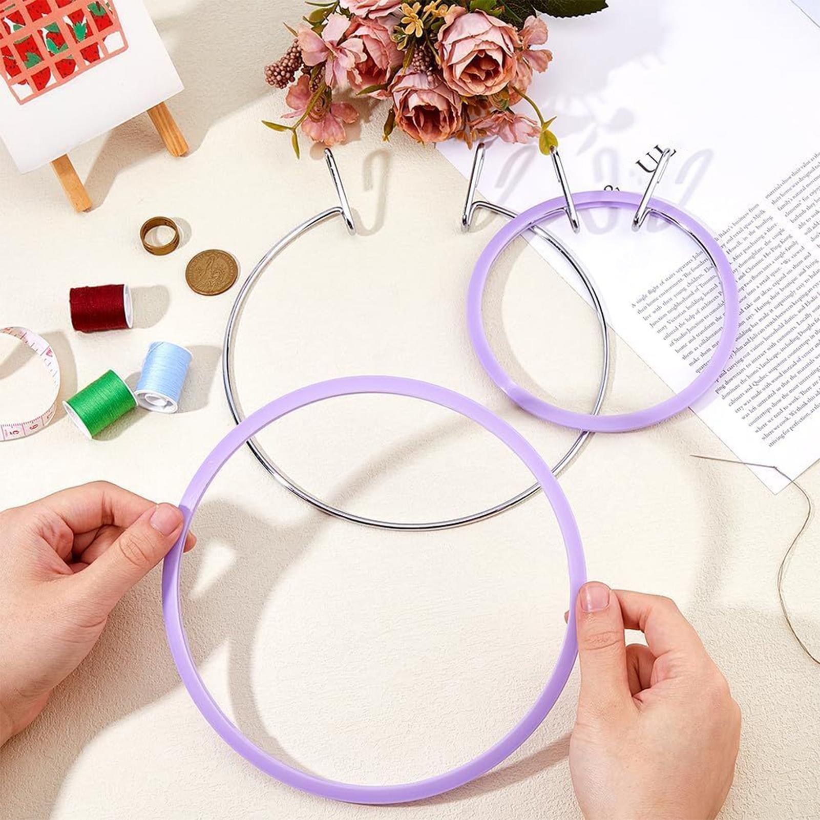 Hoop For Cross Stitching Metal - Embroidery Craft recensione e prezzo