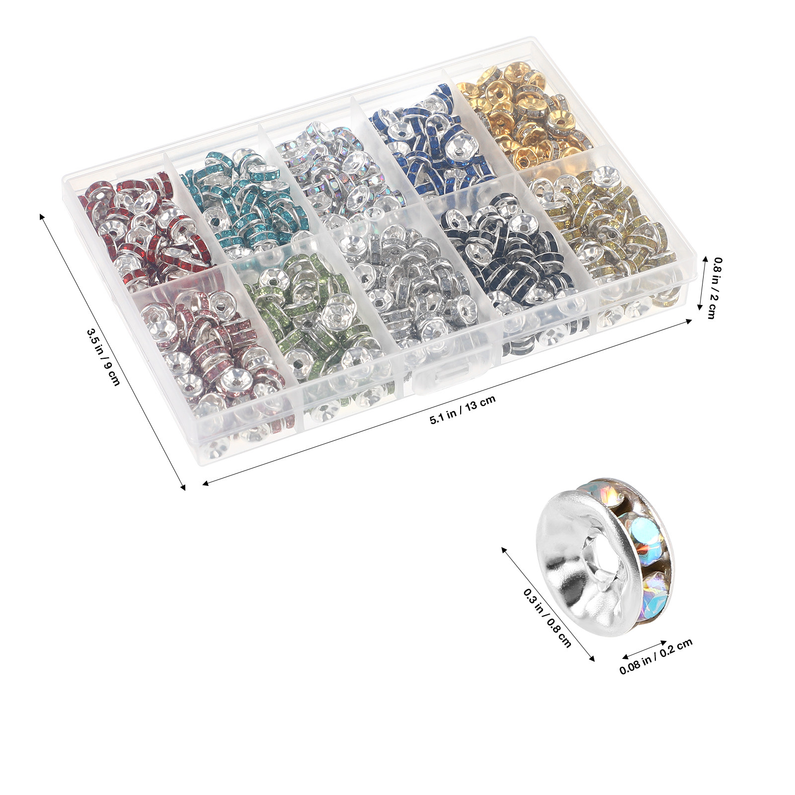 700Pcs Water Drill Bead Set Sh - Craft Embellishment recensione e prezzo