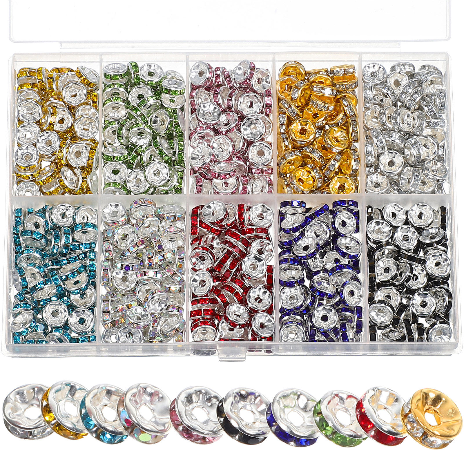 700Pcs Water Drill Bead Set Sh - Craft Embellishment recensione e prezzo