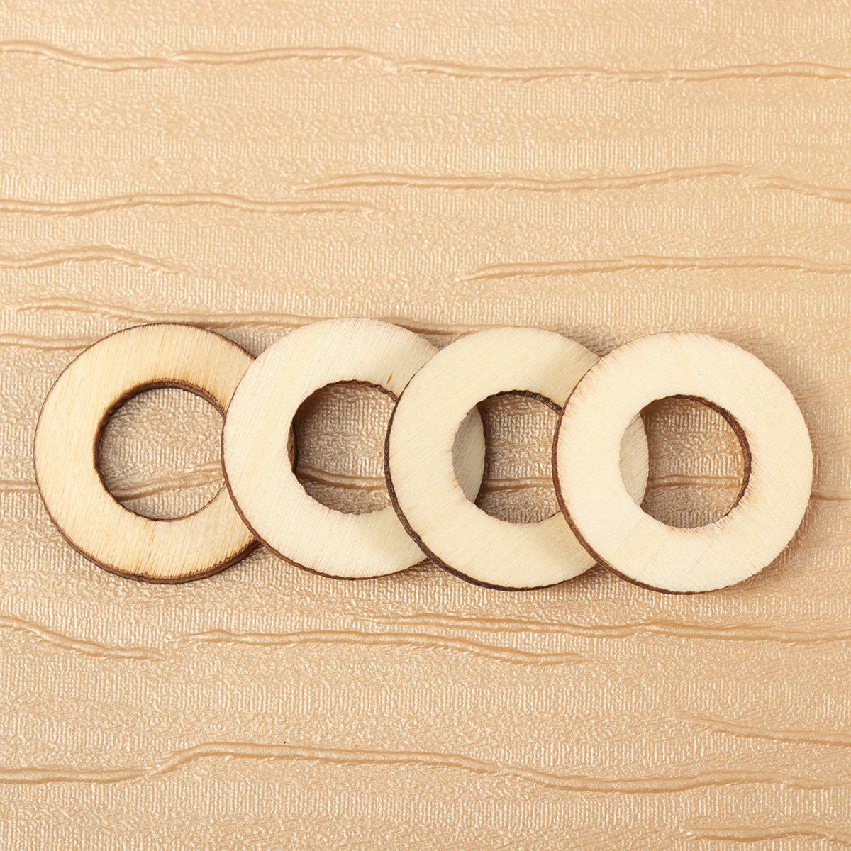 200Pcs Wood Chip Embellishment - Christmas Craft Embellishment recensione e prezzo