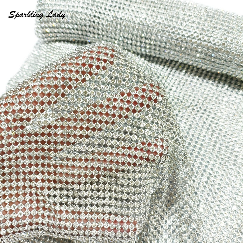3MM Fashion Metal Rhinestone F - Crystal Mesh Fabric recensione e prezzo