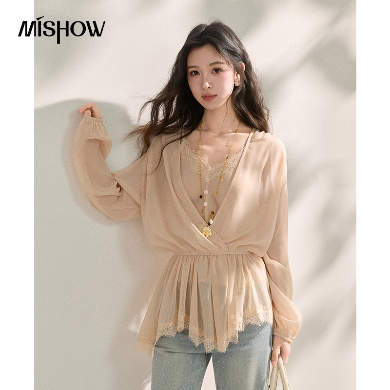 MISHOW Women's French Style Be - Elastic Lace Trim recensione e prezzo