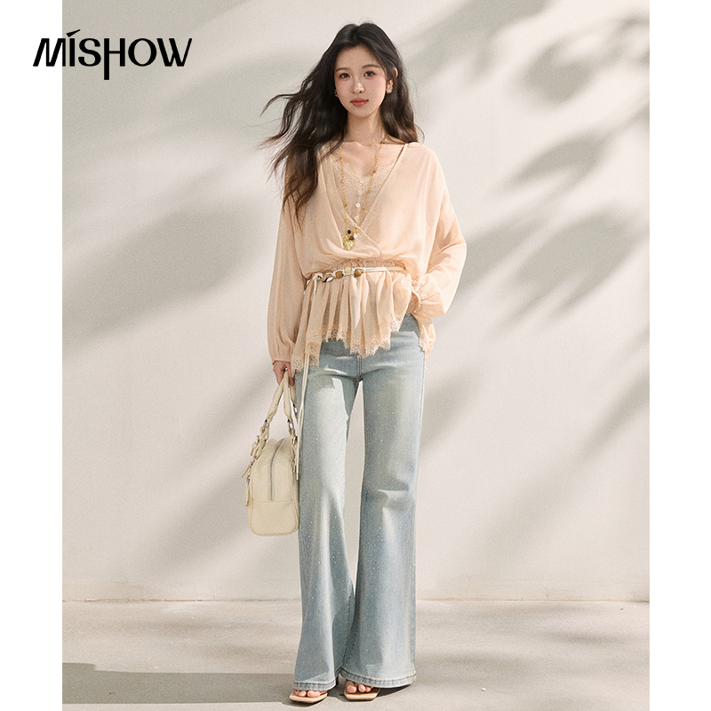 MISHOW Women's French Style Be - Elastic Lace Trim recensione e prezzo