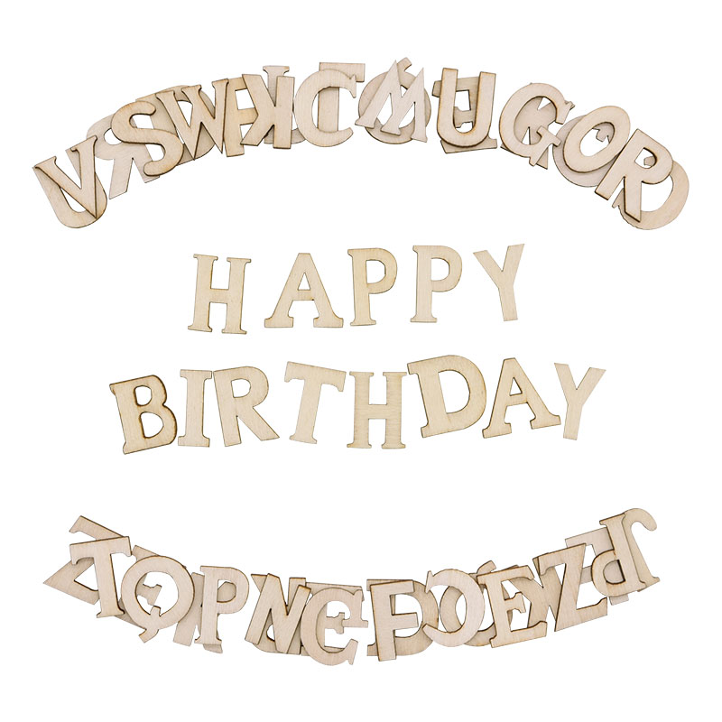 100pcs Letters Wooden Alphabet - Embellish Craft recensione e prezzo