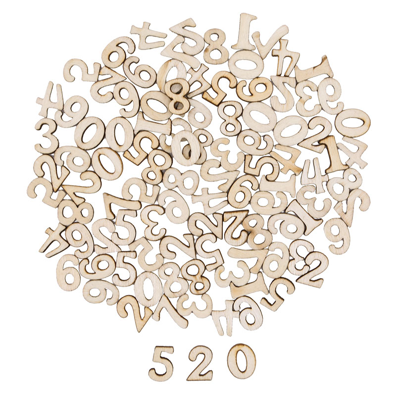 100pcs Letters Wooden Alphabet - Embellish Craft recensione e prezzo