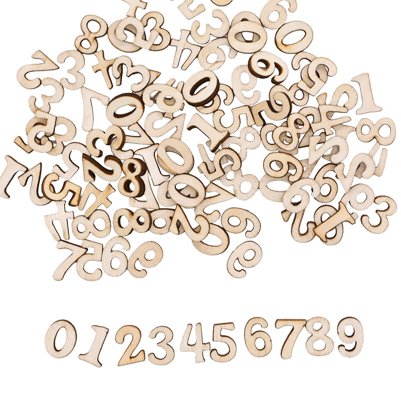 100pcs Letters Wooden Alphabet - Embellish Craft recensione e prezzo