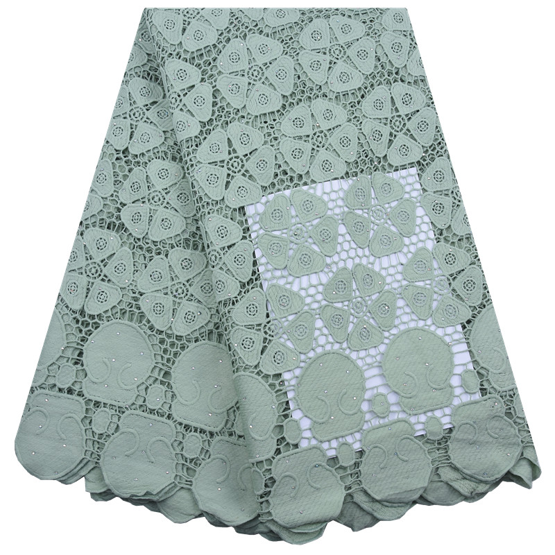 African Guipure Lace Fabric Wi - Crystal Mesh Fabric recensione e prezzo