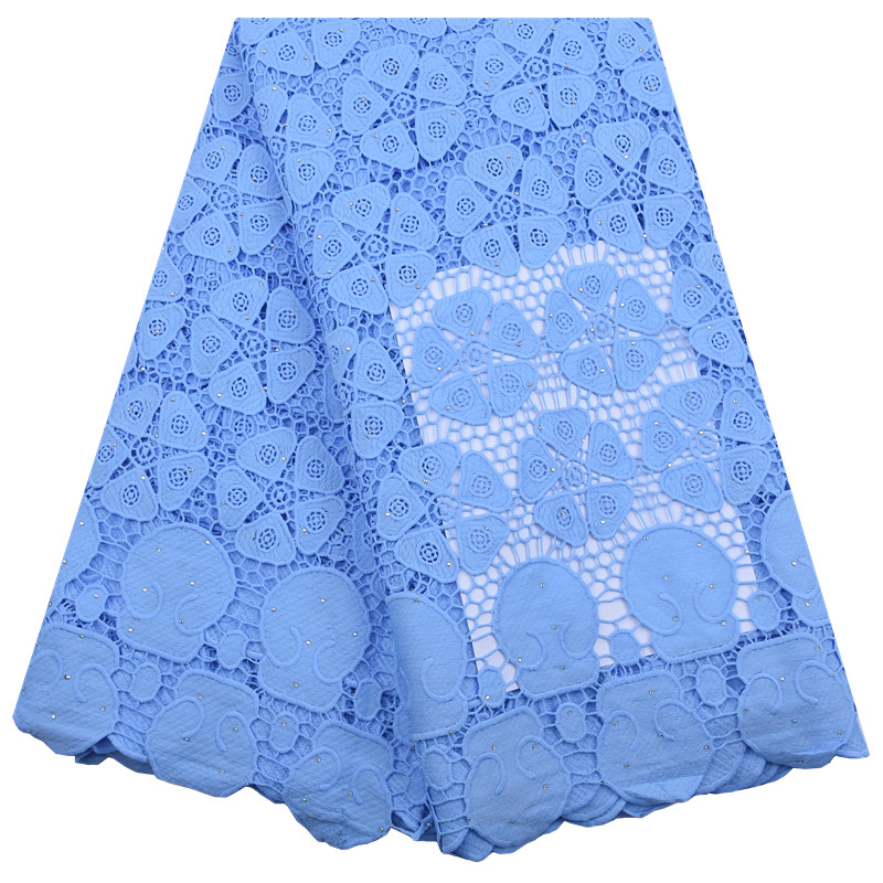 African Guipure Lace Fabric Wi - Crystal Mesh Fabric recensione e prezzo