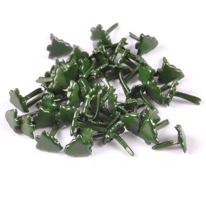 50pcs Mini Christmas Tree Brad - Christmas Craft Embellishment recensione e prezzo