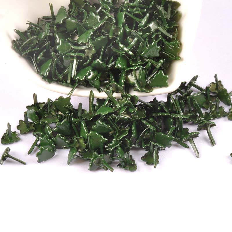 50pcs Mini Christmas Tree Brad - Christmas Craft Embellishment recensione e prezzo