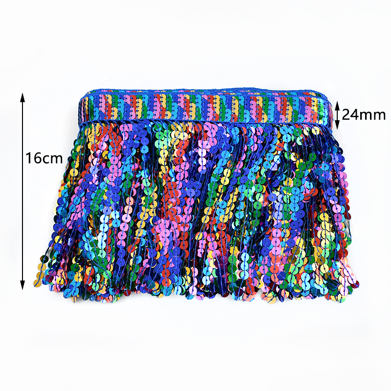 5/10Yards Sequin Fringe Tassel - Beaded Trim Fringe recensione e prezzo