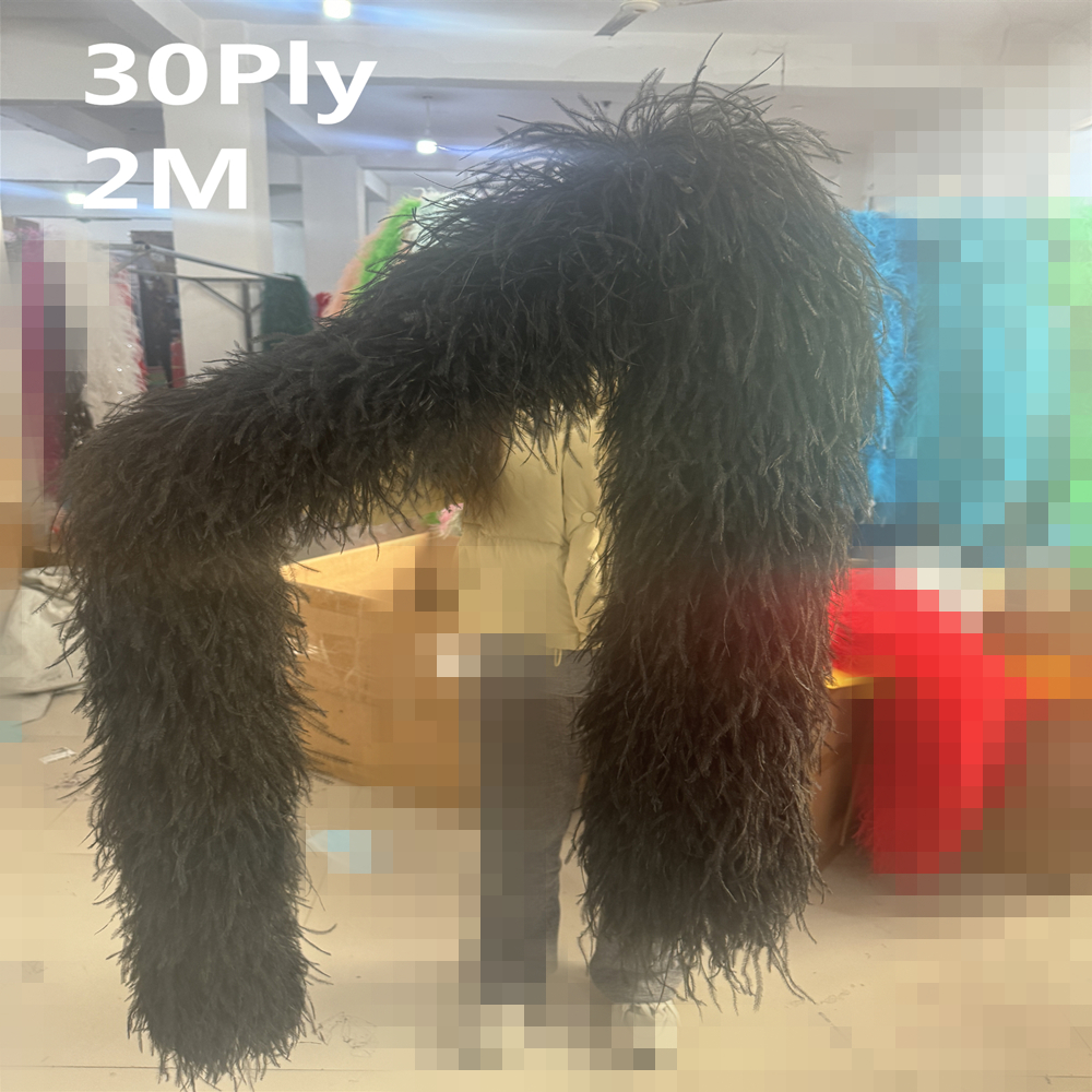 Natural Ostrich Feather Boa 1  - Feather Trim Marabou recensione e prezzo