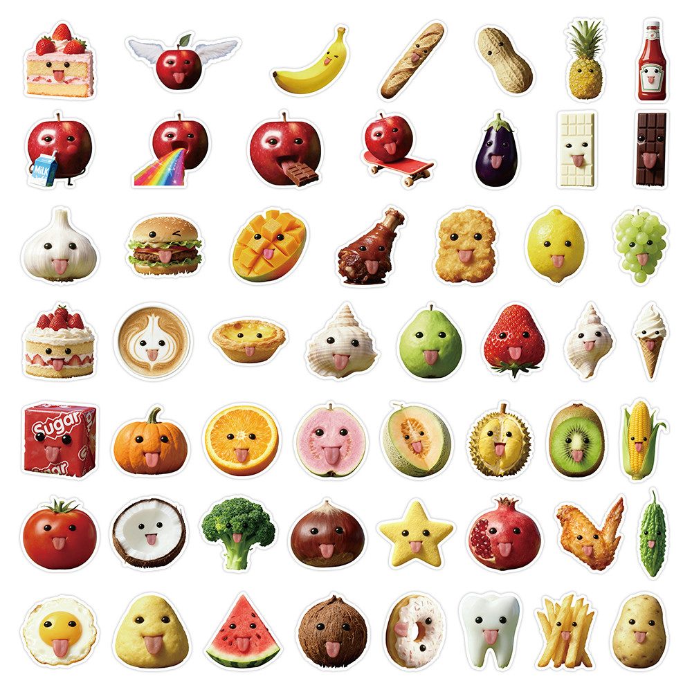 53 Pcs Abstract Art Style Food - Craft Embellishment World recensione e prezzo