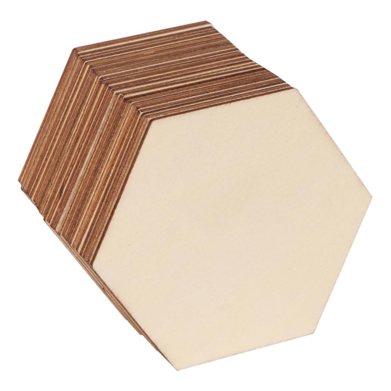 20pcs 20cm Hexagon Unfinished  - Embellish Craft recensione e prezzo