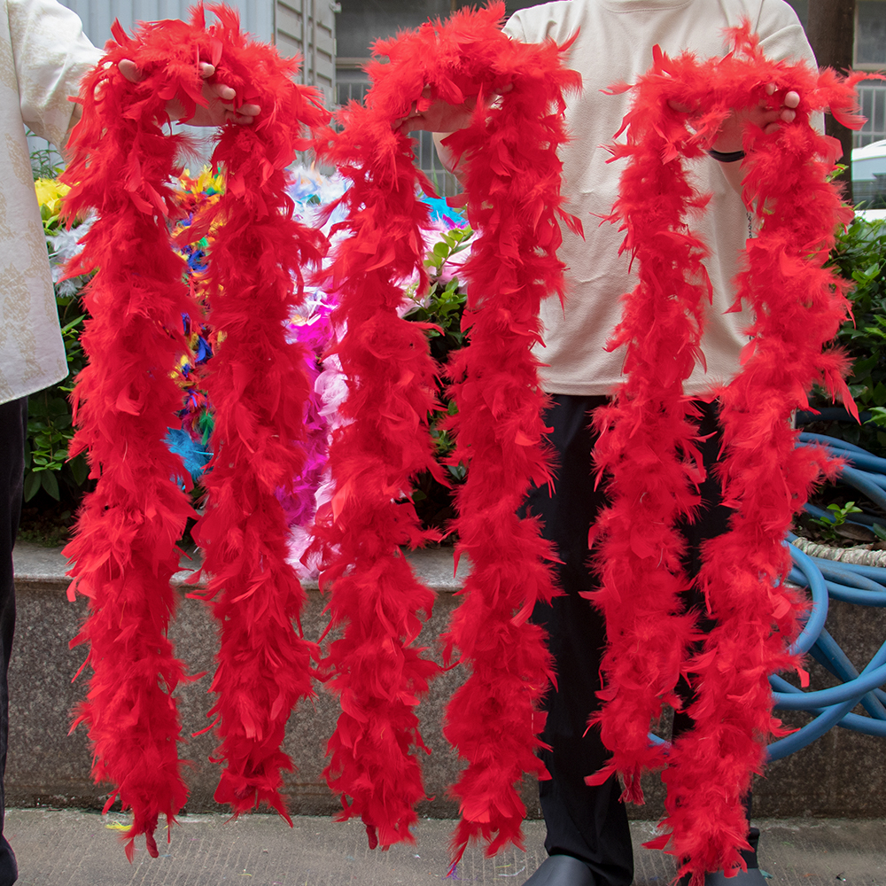 Red Marabou Feather Boa Trim F - Feather Trim Marabou recensione e prezzo