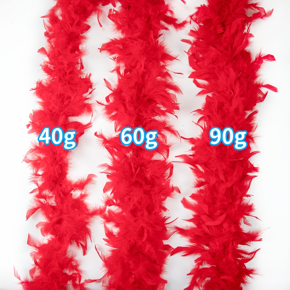 Red Marabou Feather Boa Trim F - Feather Trim Marabou recensione e prezzo