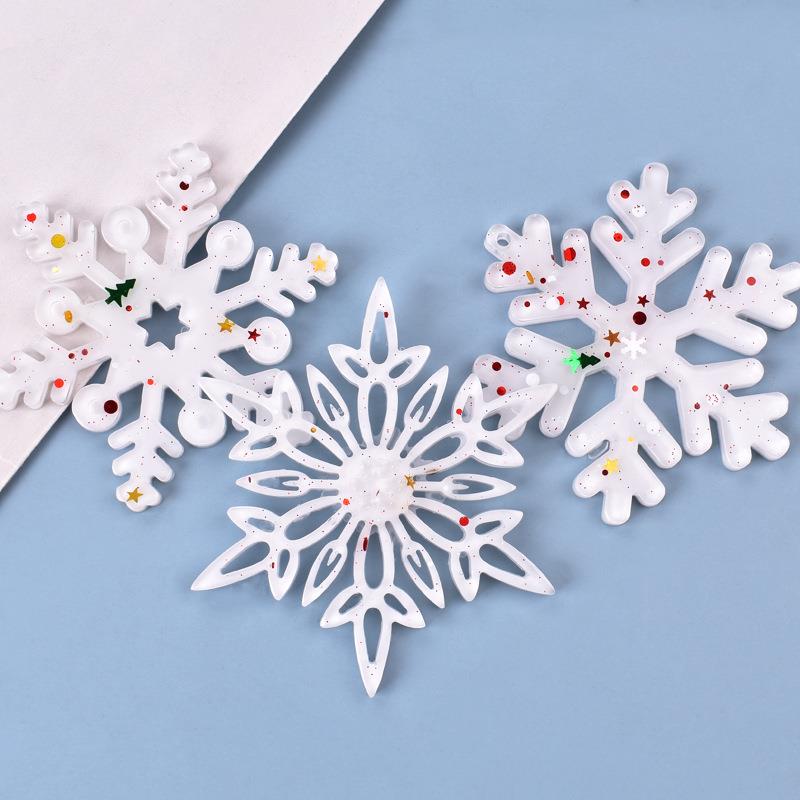 Christmas Hollow Snowflake Orn - Christmas Craft Embellishment recensione e prezzo