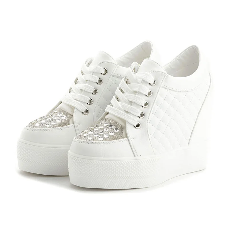 Fashion Sneakers Women Platfor - Crystal Mesh Fabric recensione e prezzo