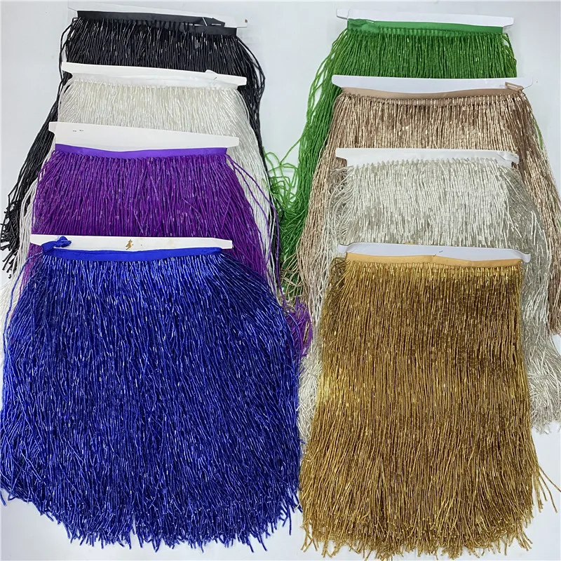 5meters/lot beautiful trim Pol - Beaded Trim Fringe recensione e prezzo