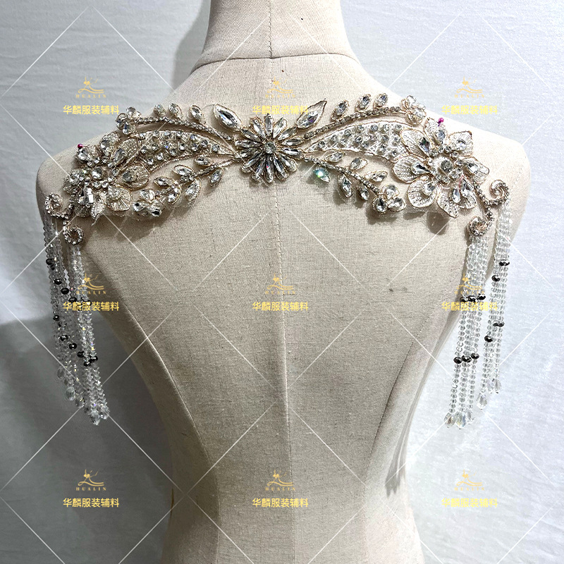 Hand Beaded Fringe Trim with P - Beaded Trim Fringe recensione e prezzo