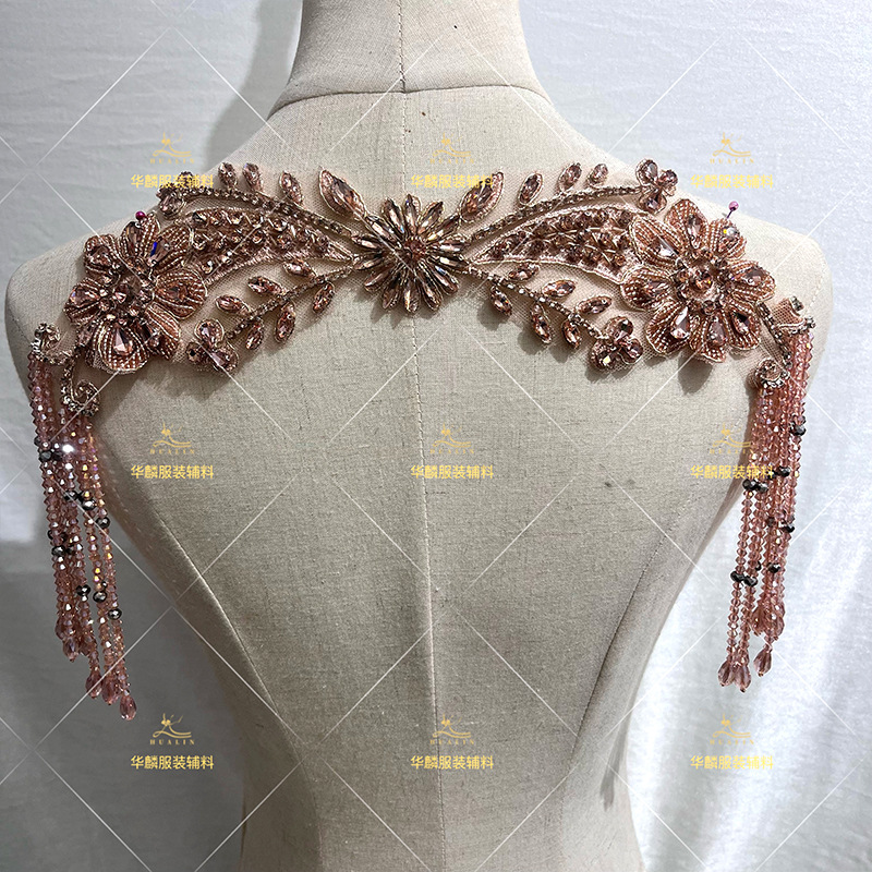 Hand Beaded Fringe Trim with P - Beaded Trim Fringe recensione e prezzo
