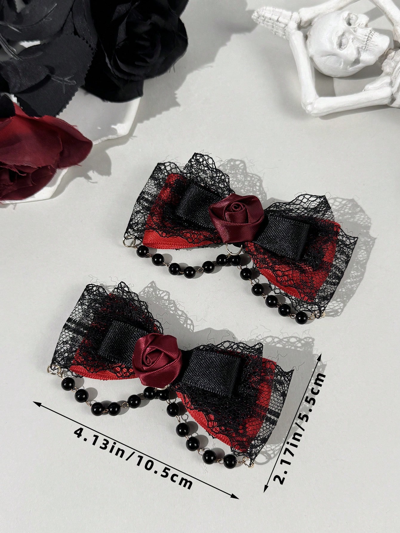 2-piece Gothic style lace ribb - Lace Ribbon Trim recensione e prezzo