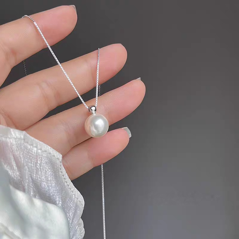 925 Sterling Silver 8mm Pearl  - Pearl Trim Chain recensione e prezzo