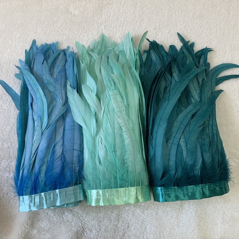 25-30cm/10-12inch Rooster Tail - Feather Trim Marabou recensione e prezzo