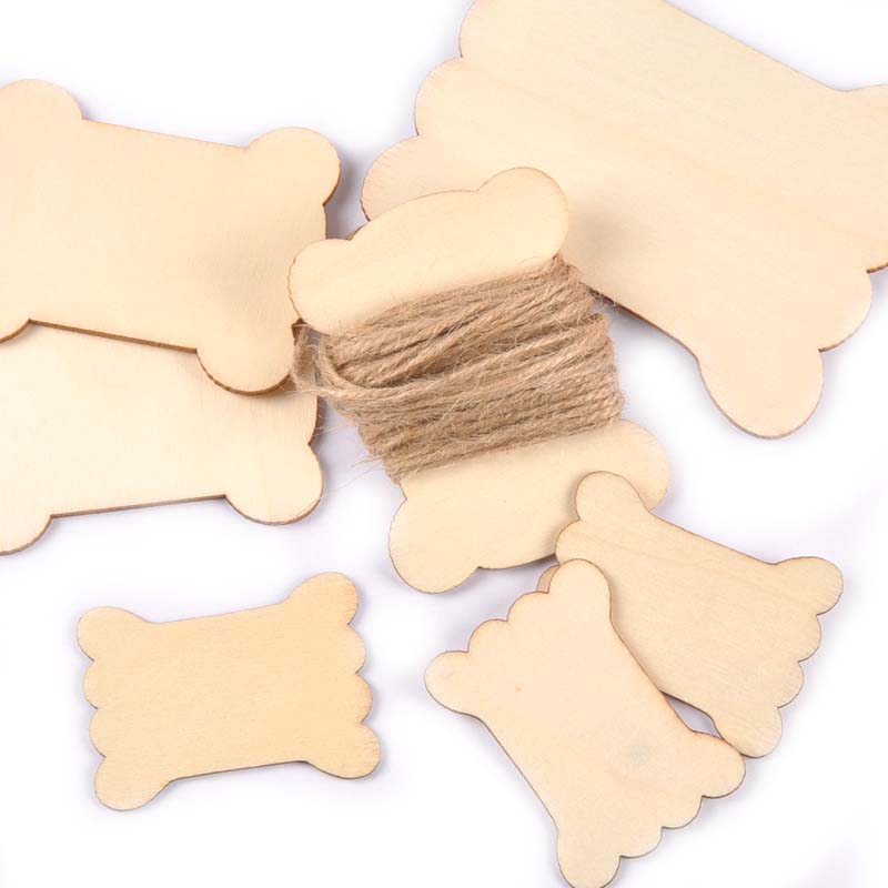 54/72/98mm Wooden Flat Bobbin  - Organza Ribbon Spool recensione e prezzo