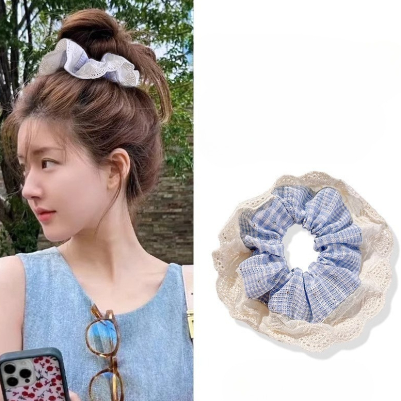 Women's Sweet Elastic Hair Ban - Elastic Lace Trim recensione e prezzo