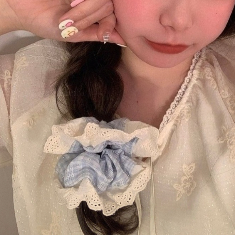 Women's Sweet Elastic Hair Ban - Elastic Lace Trim recensione e prezzo